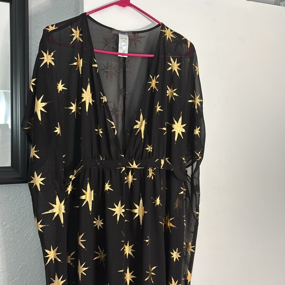 Swimsuits for All Sheer Maxi Coverup Dress - Picture 2 of 4